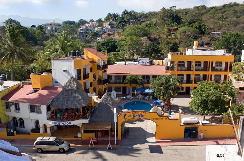 Bungalows El Delfin Rincón de Guayabitos Exteriér fotografie
