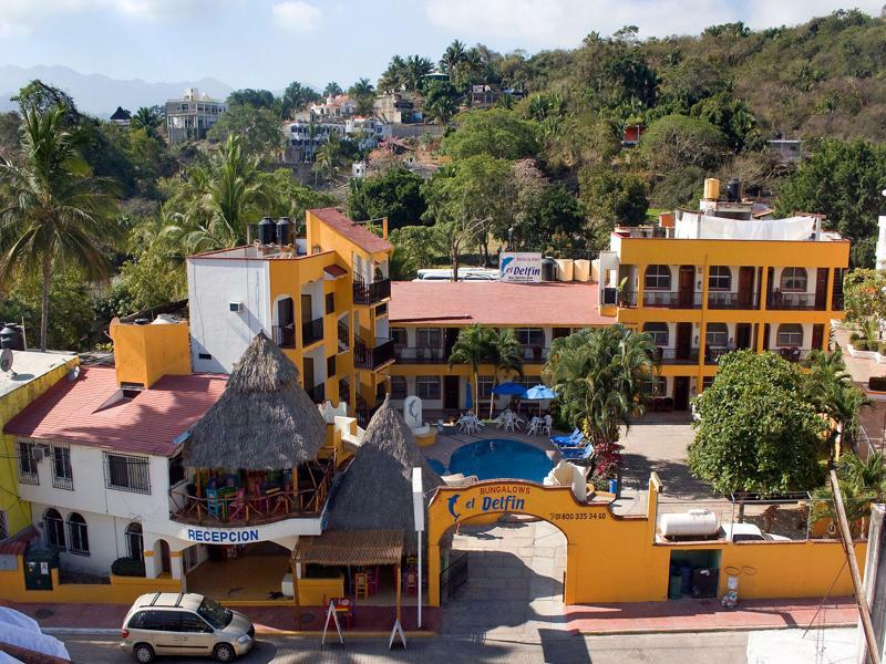 Bungalows El Delfin Rincón de Guayabitos Exteriér fotografie