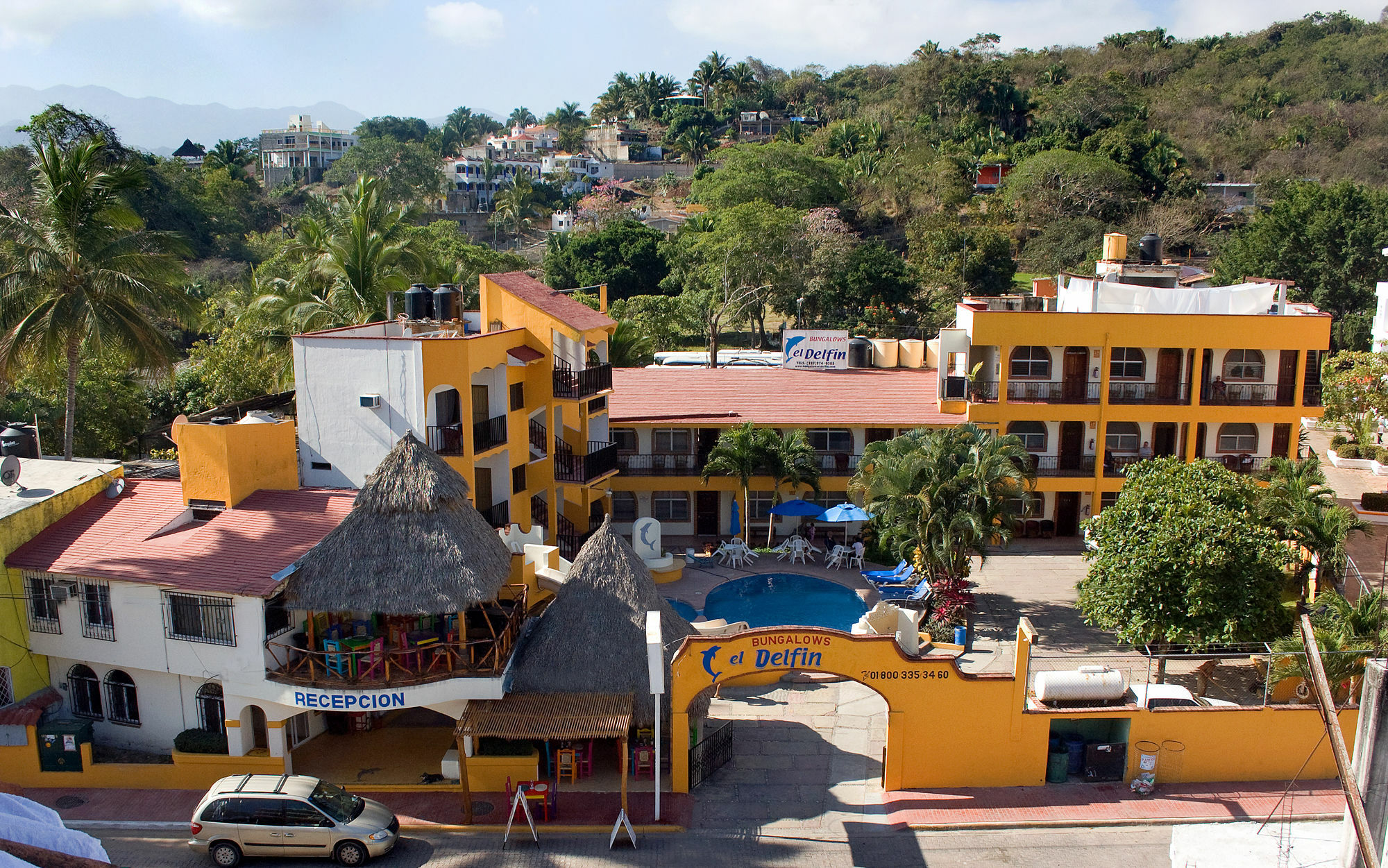 Bungalows El Delfin Rincón de Guayabitos Exteriér fotografie