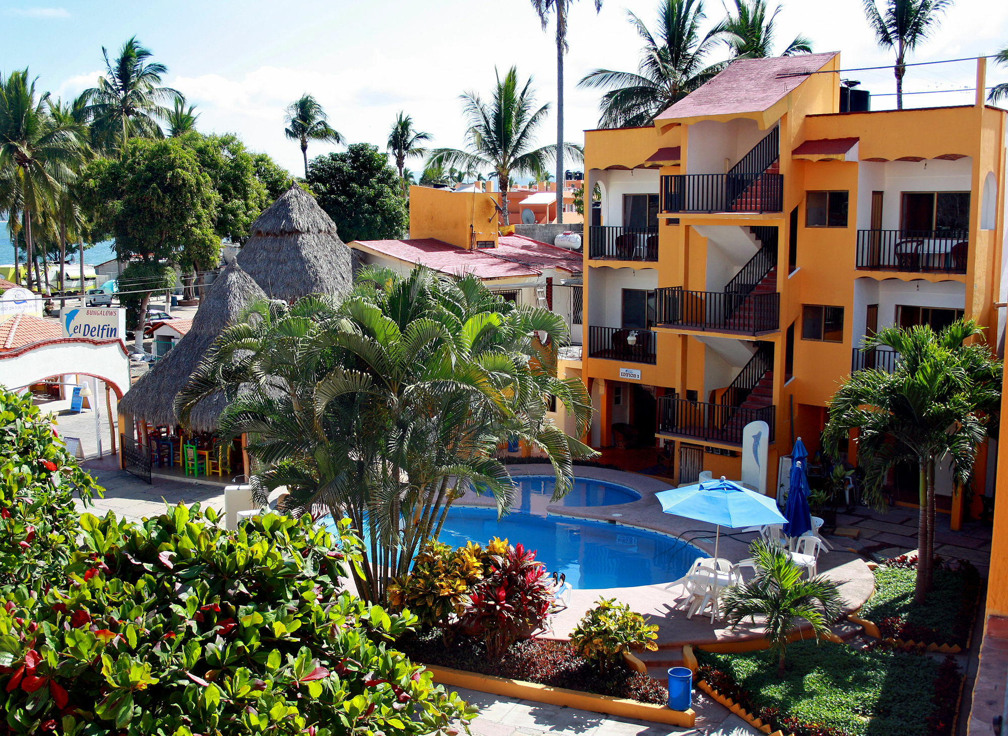 Bungalows El Delfin Rincón de Guayabitos Exteriér fotografie